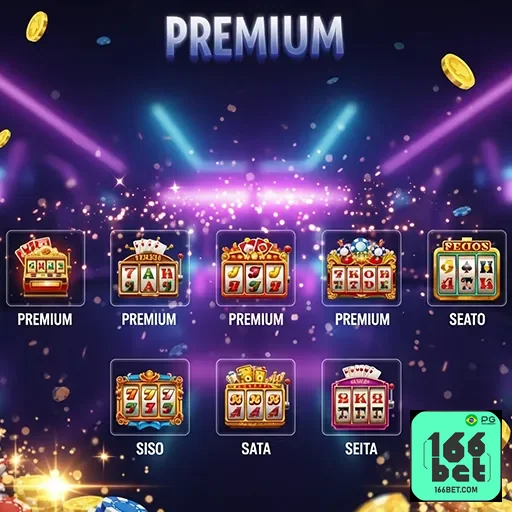 Imagem de jogos de cassino na 166bet, destaque para a variedade de opções de entretenimento online no site 166bet.